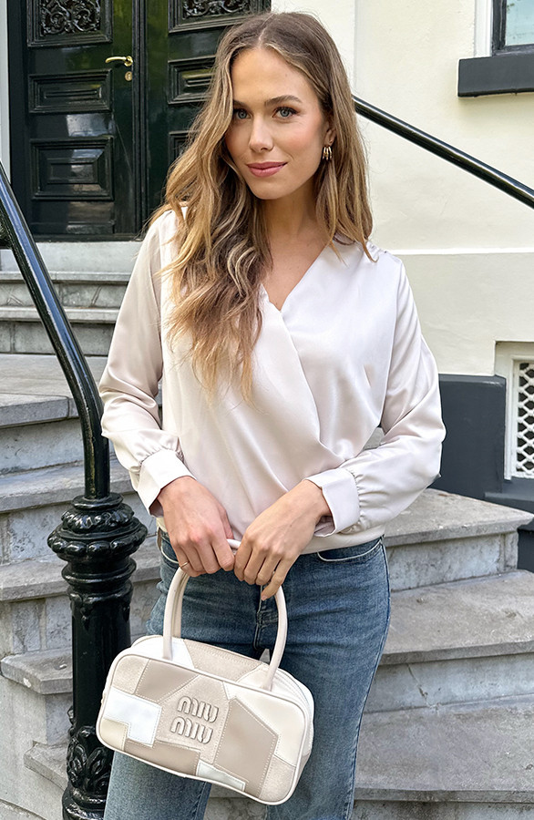 Marant-Blouse-Satin-Beige-6