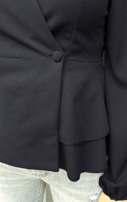 Scuba-Peplum-Blouse-Zwart-1