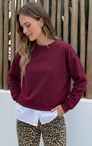 Sweater-Blouse-Combo-Burgundy-2