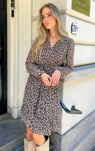 Luxury-V-hals-Jurk-Leopard-Choco-6-3
