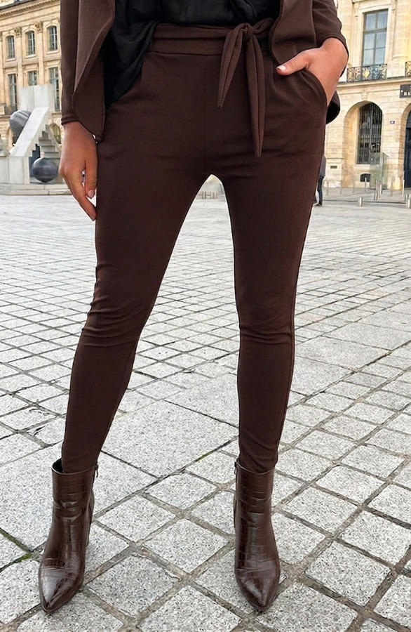 Strik-Broek-Basic-Choco