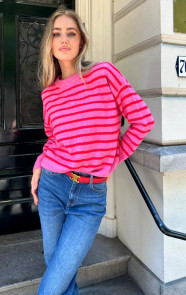 Striped-Soft-Sweater-Red-Fuchsia-6-5