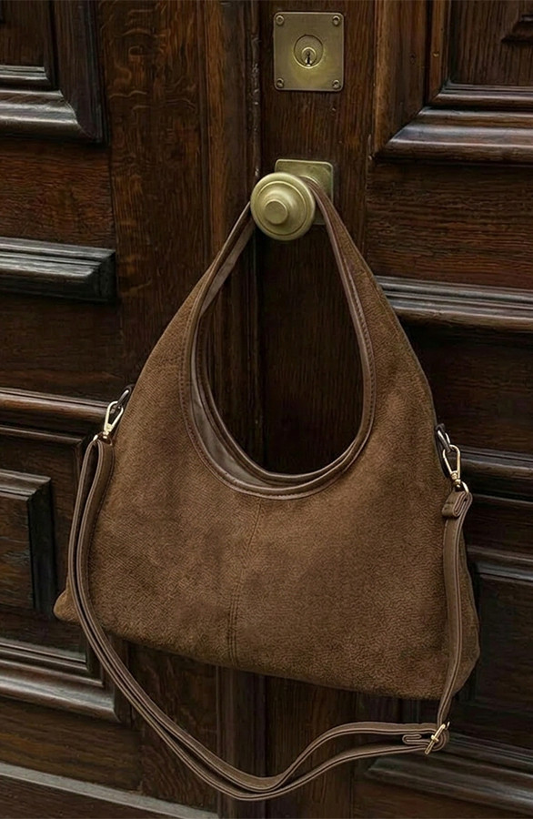 Suedine-Bag-Hobo-Look-Choco-2