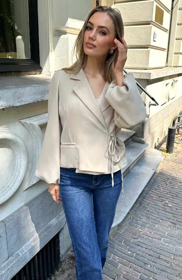 Wrap-Blazer-Puff-Long-Sleeve-Beige-66-2