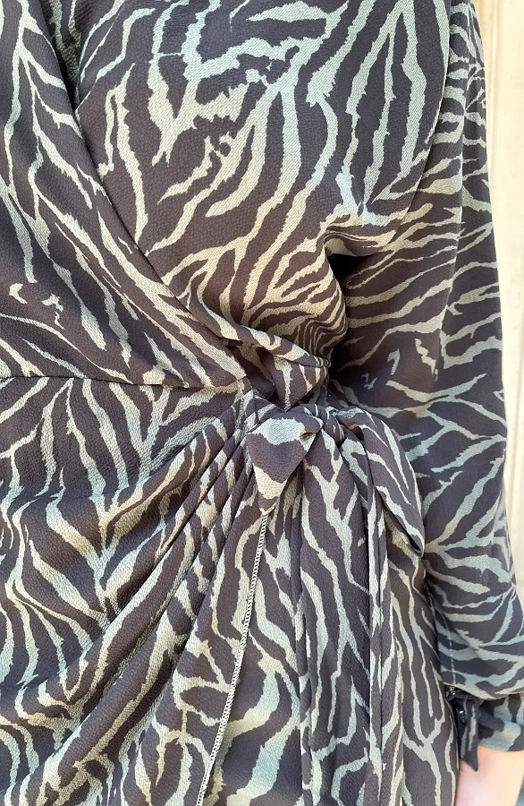 Wrap-Jurk-Zebra-Longsleeve-Army-66-4