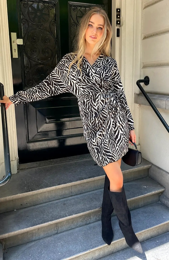 Wrap-Jurk-Zebra-Longsleeve-Beige-6-4