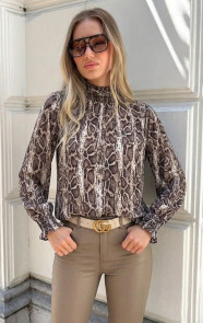 Col-Blouse-Snake-Print-Beige-58-5