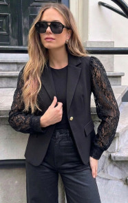 Elegant-Lace-Blazer-Zwart-2