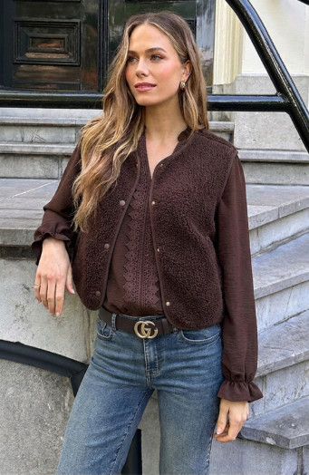 Italian-Teddy-Gilet-Pocket-Choco-569-5