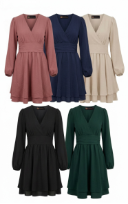 Musthave-Liv-V-hals-Strik-Jurken