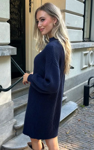 Oversized-Knitted-Sweater-Dress-Navy-58-3