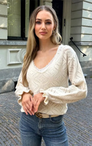 V-hals-Trui-Gehaakt-Creme-55-2