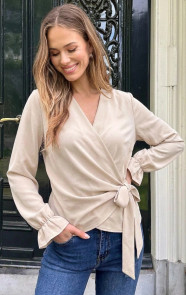Wrap-Longsleeve-Blouse-Beige-3