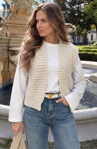 Gebreid-Gilet-Beige-663-1